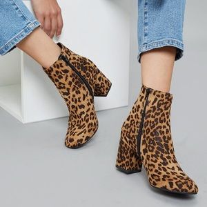 Cheetah Booties